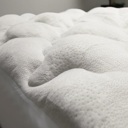 Full Size Mattress Topper – Thick, Plush, and Cooling Mattress Pad, Extra Soft Rayon from Bamboo Cover, Breathable, Machine Washable Mattress Topper for Full Bed