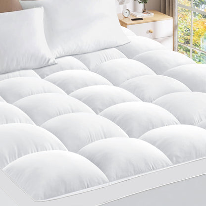 Mattress Topper, Queen - Extra Thick